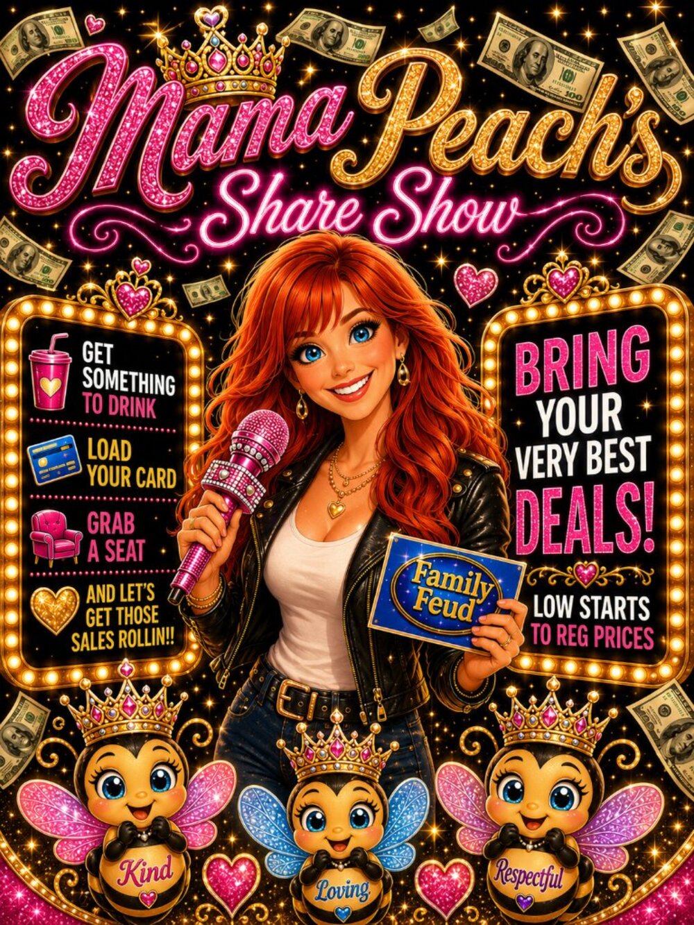 🍑 🎂 H.B Aug 4 Leo's🎉 No Theme Share Show🥰Come Play Family Feud - Picture 3 of 3